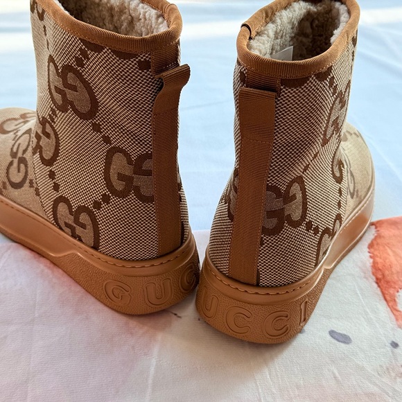 Gucci Brown Ankle Boots - Picture 4 of 7